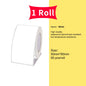 Marklife P50/S2/D100/D200 White Sticker Papers Waterproof Paper Adhesive Label Anti-Oil For Mini Portable Thermal Printer