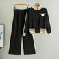 2025 Sportsuits for Women Two Piece Knitted Suits Sweatshirts Long Pants Fashion Sets Spring Casual Zipper Suits