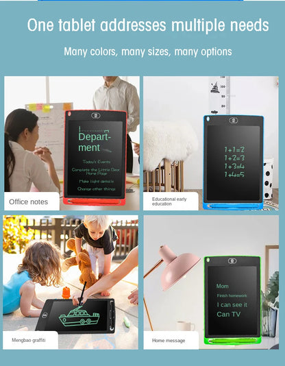 4.4/8.5/10/12 inch LCD Drawing Tablet Kids Drawing Board Doodle Electronic Writing Pad Drawing Tool Educational Toys Kids Gift