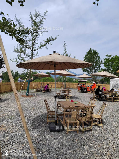 Cross-border outdoor  mid-column  outdoor sun  camping  courtyard leisure  B & B garden