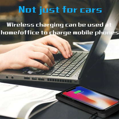 Wireless Car Charger Pad Wireless Phone Charger for Car 39 Inch Cable Automatic Sensing Non-Slip Charging Mat for Phone Vehicle