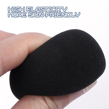 12pcs Makeup Puff Kit Blending Sponge Triangle Powder Puff Finger Air Puff For Flawless Make Up Beauty Tool Facial Tool