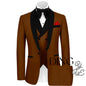 Mens Tuxedo Suit for Men 3 Piece Suit Men Slim Fit Suits One Button Shawl Lapel Wedding Suit Tuxedos Prom Suit costume homme