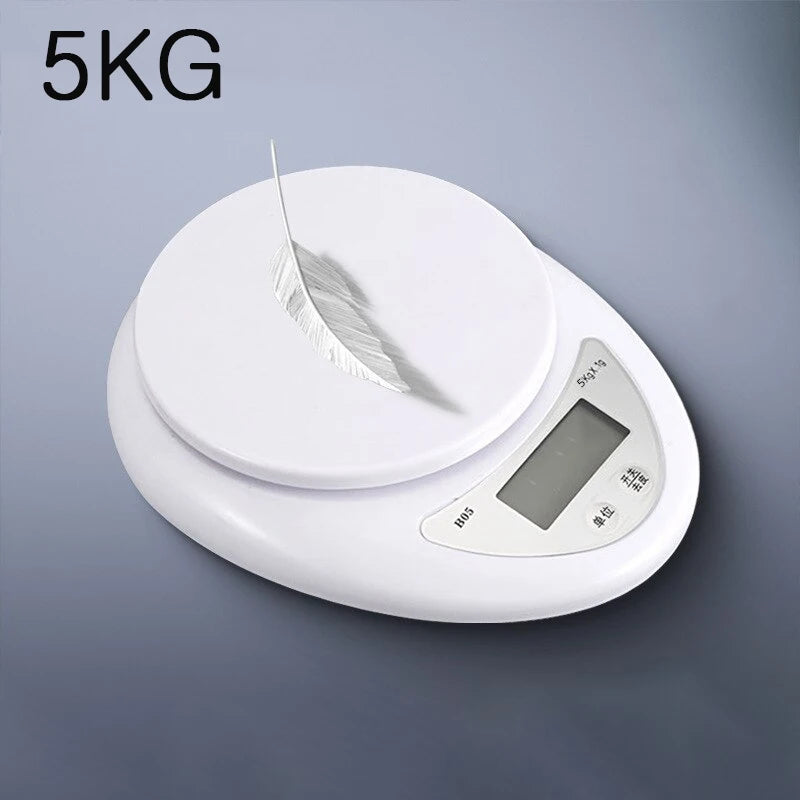 5kg/g Portable Digital Scale Scales Food Coffee Balance Measuring Weight Kitchen Electronic Small Scale Weighing In Grams