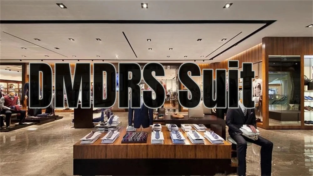 Classic solid color Men's Suit set For Wedding Dress Elegant Single Breasted Jacket Pants For Business Men Groomsmen vestidos