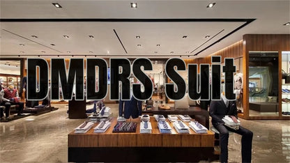 Classic solid color Men's Suit set For Wedding Dress Elegant Single Breasted Jacket Pants For Business Men Groomsmen vestidos