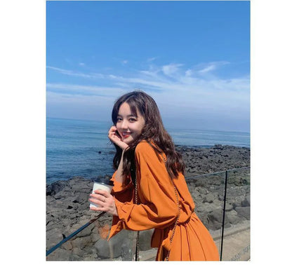 Dresses for Women 2025 Silk Chiffon Woman Dress Bandage Formal Occasion Beach Midi Satin Clothes Summer Promotion Cheap Casual X