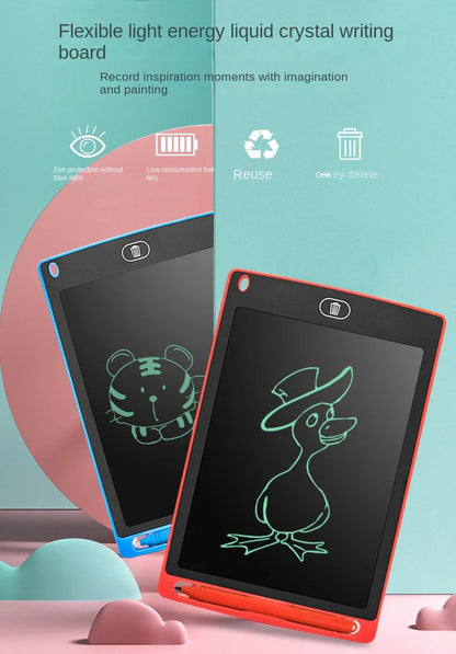 4.4/8.5/10/12 inch LCD Drawing Tablet Kids Drawing Board Doodle Electronic Writing Pad Drawing Tool Educational Toys Kids Gift