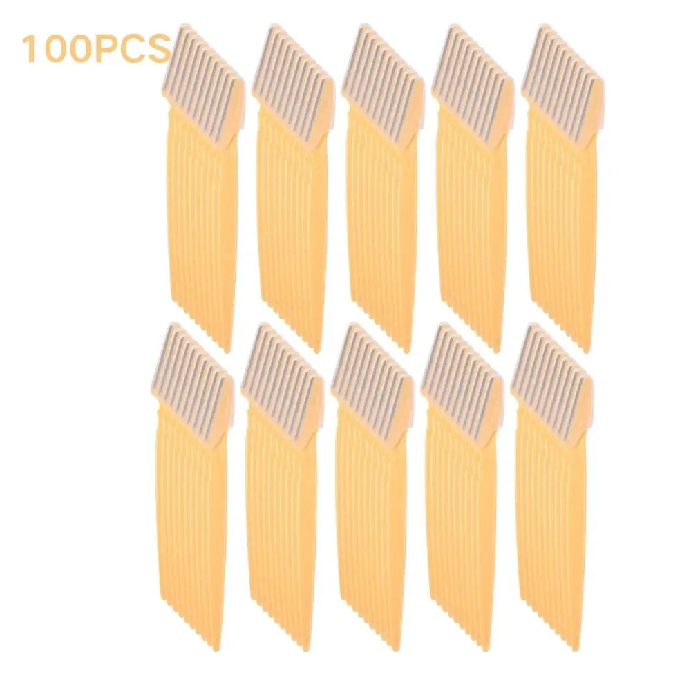 Eyebrow Trimmer Set for Women Stainless Steel Facial Hair Remover Shaper Portable Beauty Tool Kit with Safety Caps Eyebrow Knife