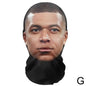 Full Face Mask Celebrity Ball-game Star Face Mask Simulation Kanye Shiesty Mesh Mask For Men Party Supplies Cosplay Props Novel