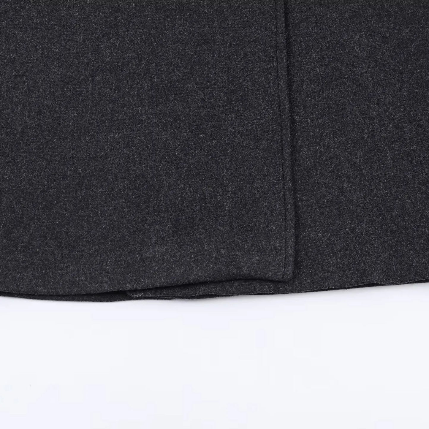 Women’s Stand Collar Long Coats 2025 Winter New Double-Breasted Woolen Coat Vintage Simple Outerwear Fashion Female Overcoat