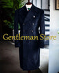 Mens Long Coat Jackets Overcoat Corduroy Double Breasted Man Windbreaker Long Trench Coats Fall Winter Spring Over Coat