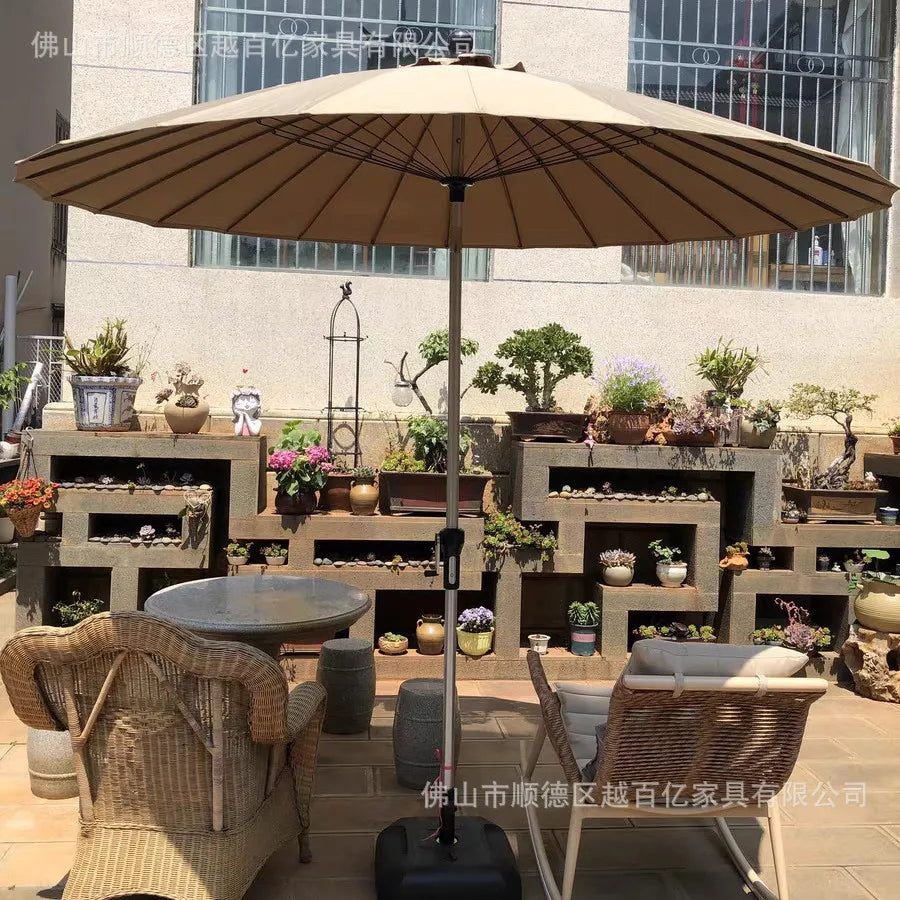 Cross-border outdoor  mid-column  outdoor sun  camping  courtyard leisure  B & B garden