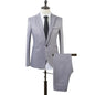 Men Slim Fit Business Suit One Button Formal Two-Piece Suit Boutique Business Dress Wedding Groom Suit Coat Blazers Trousers