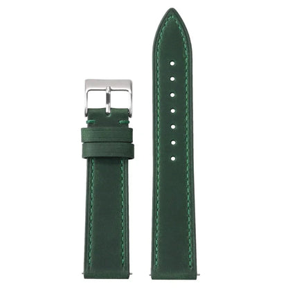 Calfskin Genuine Leather Watchbands Quick Release Watch Band for Seiko 18mm 19mm 20mm 21mm 22mm Vintage Brown Smartwatch Strap