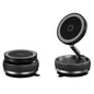 15W Vacuum Suction Magnetic Wireless Charger Car Phone Holder Mount 360 degree Rotatable Compatible with Smartphones for iPhone