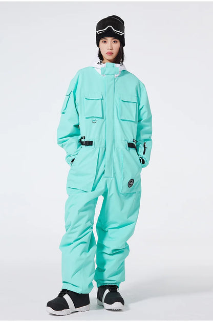 Men and Women Snow Wear, Snowboarding Suit, Snow Ski Jumpsuit, Ski Suit Overalls, Snow Outfit, Ski Suit Adult, Colorful SnowSuit