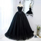 Black Evening Dress, Suitable for Everyday Wear, Birthday Party, Adult Ceremony, Hostess, Strapless Dress, Banquet, Long Dress