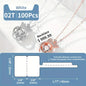 Marklife P50/S2/D100/D200 White Sticker Papers Waterproof Paper Adhesive Label Anti-Oil For Mini Portable Thermal Printer
