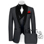 Mens Tuxedo Suit for Men 3 Piece Suit Men Slim Fit Suits One Button Shawl Lapel Wedding Suit Tuxedos Prom Suit costume homme