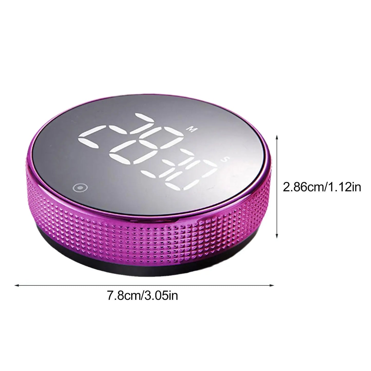 Magnetic Kitchen Timer Digital Timer Kitchen Shower Study Stopwatch LED Counter Alarm Remind Manual Electronic Countdown