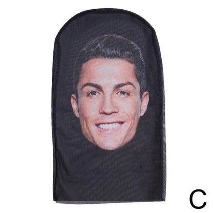 Full Face Mask Celebrity Ball-game Star Face Mask Simulation Kanye Shiesty Mesh Mask For Men Party Supplies Cosplay Props Novel