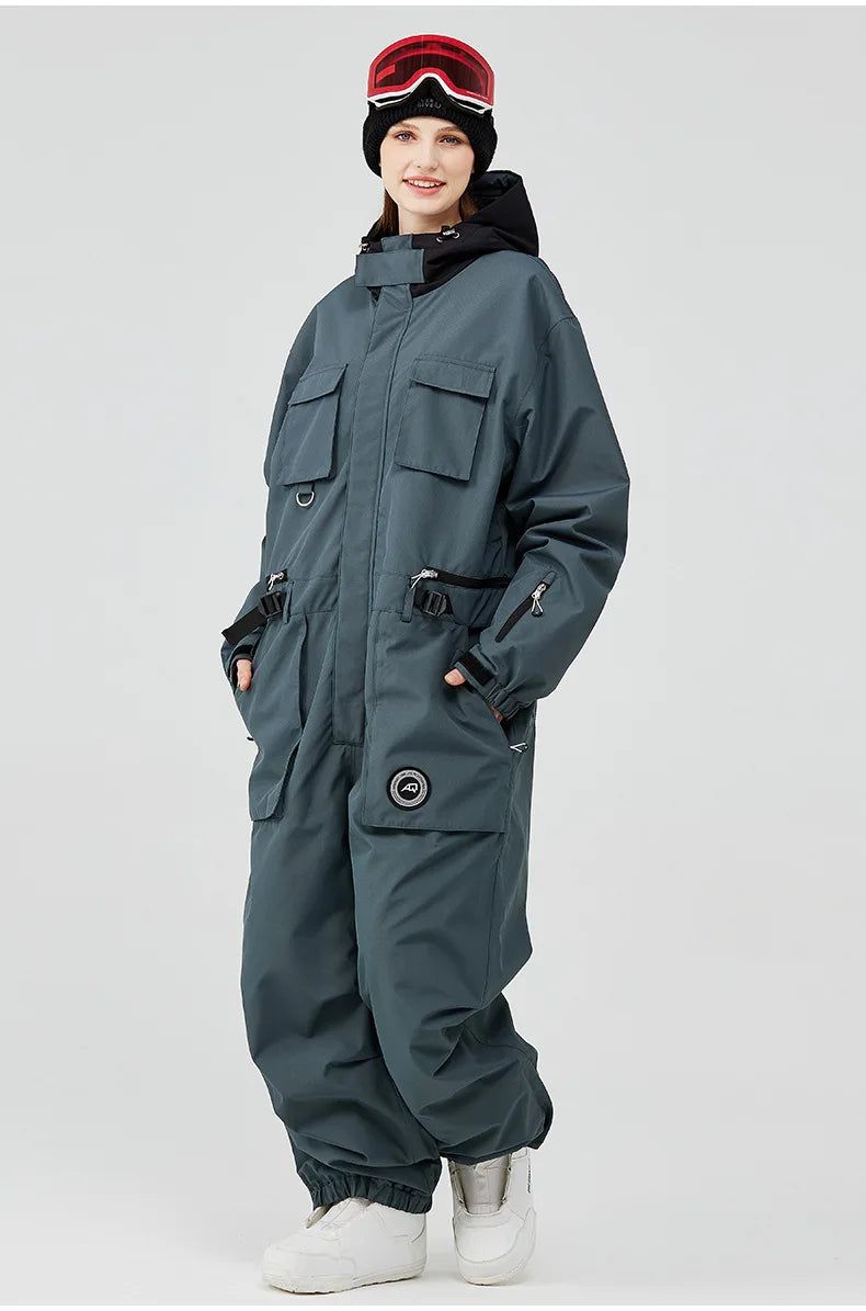 Men and Women Snow Wear, Snowboarding Suit, Snow Ski Jumpsuit, Ski Suit Overalls, Snow Outfit, Ski Suit Adult, Colorful SnowSuit