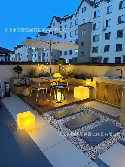Cross-border outdoor  mid-column  outdoor sun  camping  courtyard leisure  B & B garden