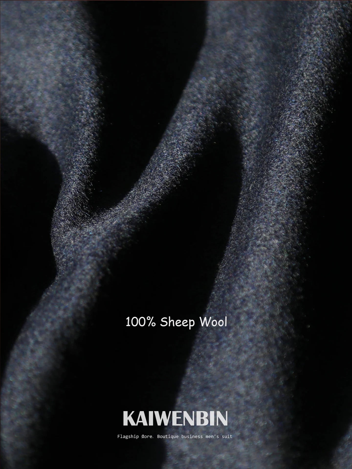 Men's Overcoat Warm Thick 100% Wool Double Breasted Navy Blue Slim Fit Luxury Business Long Coat Custom