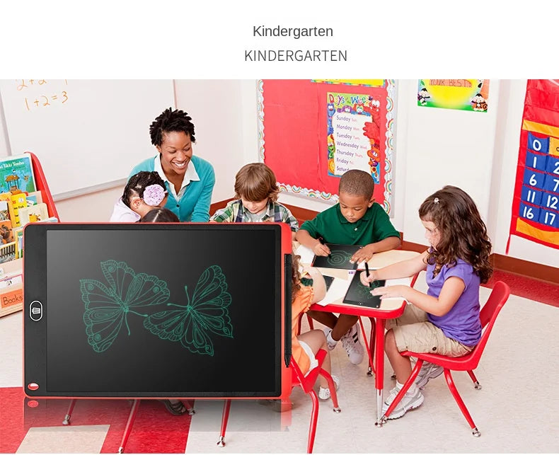 4.4/8.5/10/12 inch LCD Drawing Tablet Kids Drawing Board Doodle Electronic Writing Pad Drawing Tool Educational Toys Kids Gift