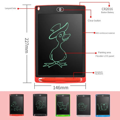 4.4/8.5/10/12 inch LCD Drawing Tablet Kids Drawing Board Doodle Electronic Writing Pad Drawing Tool Educational Toys Kids Gift