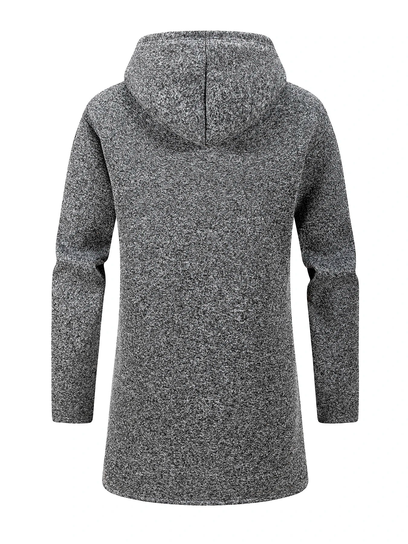 Winter Men's Long Overcoat Jackets Casual Hooded Cardigans Men Outwear Liner Thickened Warm Hoodies Oversize Winter Top Jacket