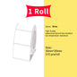 Marklife P50/S2/D100/D200 White Sticker Papers Waterproof Paper Adhesive Label Anti-Oil For Mini Portable Thermal Printer