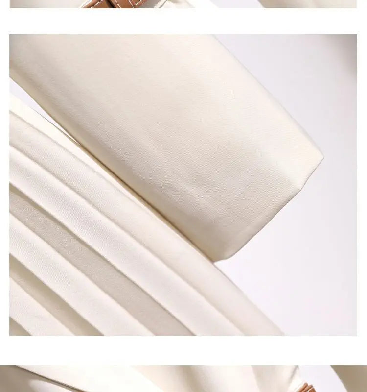 French suit dress women's 2025 autumn new high-end  thin gentle long-sleeved skirt  Regulai Fit vestido