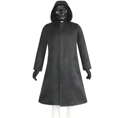 Tracksuit Outfits Props Role Play Classic Costume From Korean TV Belt Full Mask Set Red Calamari Game Jumpsuit Cosplay Party