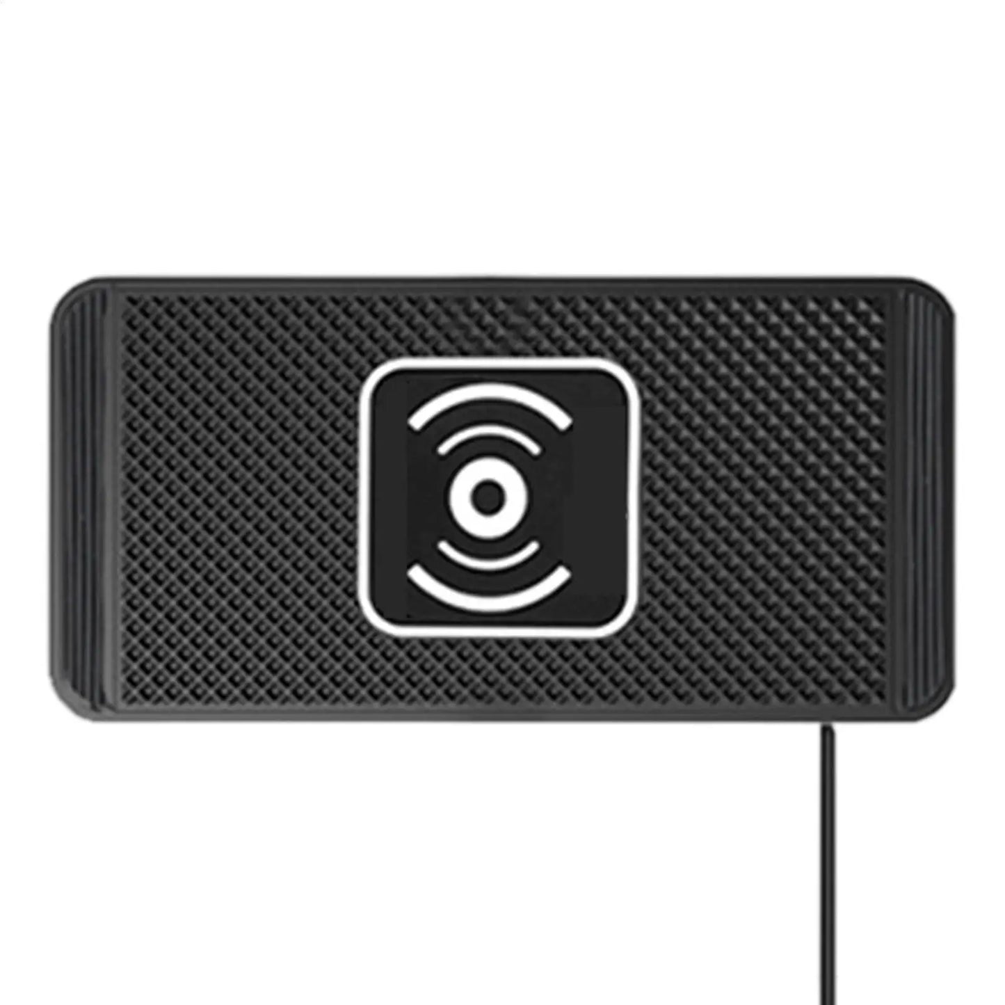 Wireless Car Charger Pad Wireless Phone Charger for Car 39 Inch Cable Automatic Sensing Non-Slip Charging Mat for Phone Vehicle