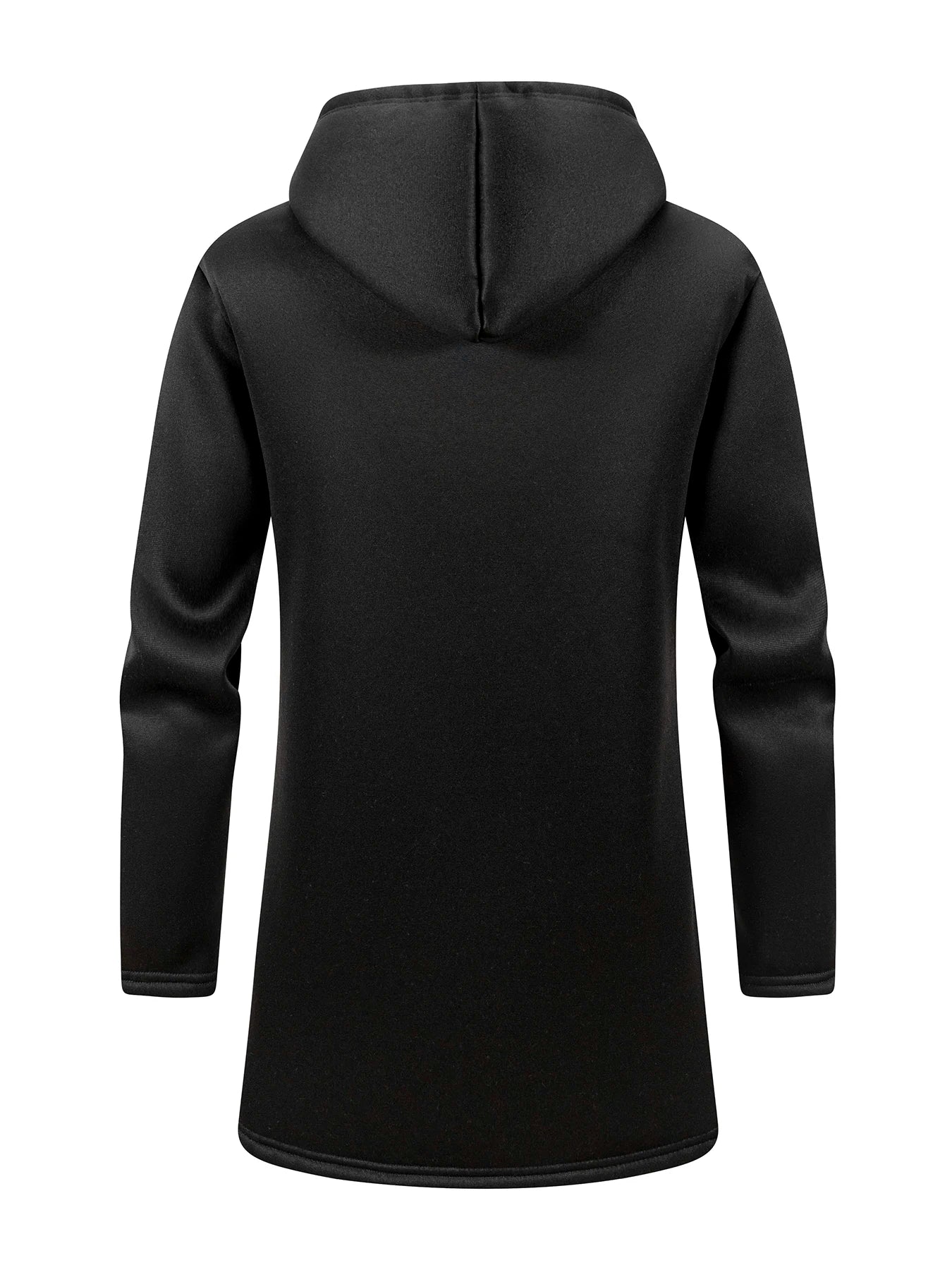 Winter Men's Long Overcoat Jackets Casual Hooded Cardigans Men Outwear Liner Thickened Warm Hoodies Oversize Winter Top Jacket