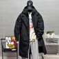 For Men's Autumn and Winter Vacation Two Mid-length Hooded Coats Overcoats Can Help You Overcome The Cool Mature Style Outerwear