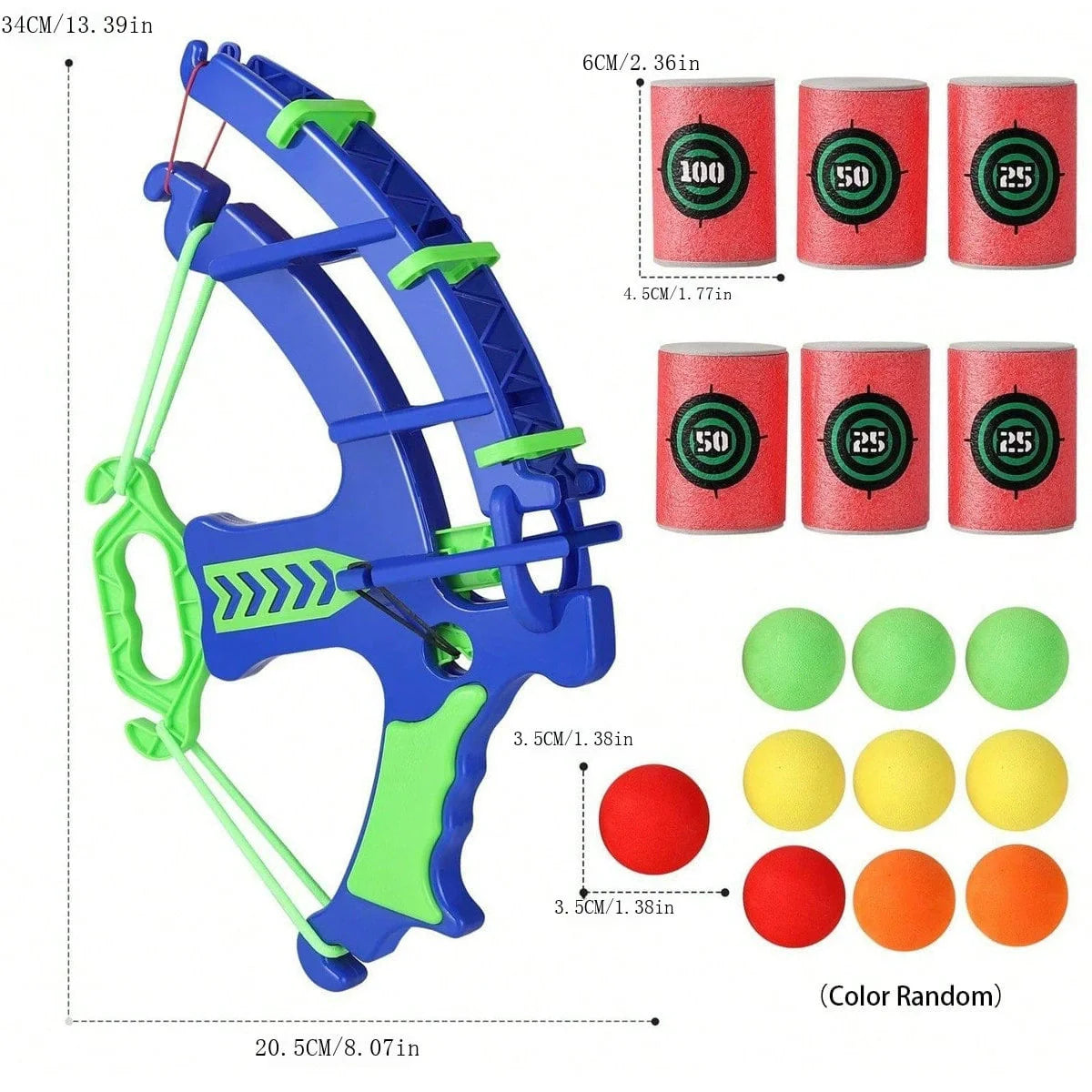 Montessori Educational Children's Outdoor Game Toy - Sport Slingshot Target Sticky Ball Dartboard Basketball Board