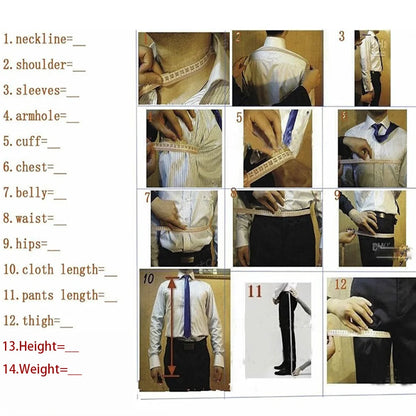 Men's suit Scottish style dress 3-piece suit (jacket, vest and pants) Custom groom/best man suit dinner party elegant tuxedo