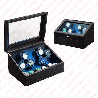 Watch Winders Box for Automatic Watches Box 6 watches Rotate Stand