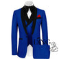Mens Tuxedo Suit for Men 3 Piece Suit Men Slim Fit Suits One Button Shawl Lapel Wedding Suit Tuxedos Prom Suit costume homme