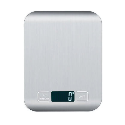 Kitchen Electronic Digital Scales 15Kg/1g Weighs Food Cooking Baking Coffee Balance Smart Stainless Steel Digital Scale Grams