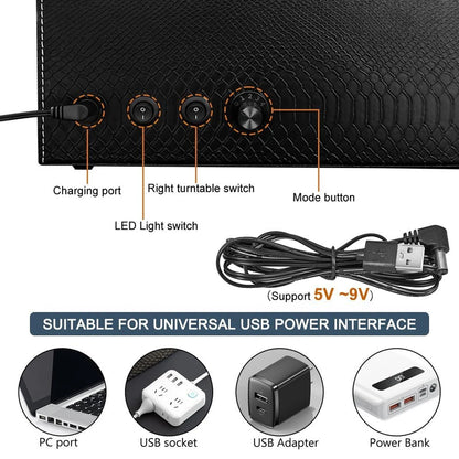 Watch Winders Box for Automatic Watches Box 6 watches Rotate Stand Jewelry Store Display Box