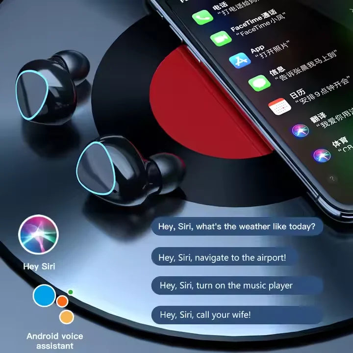 New Arrival M10 Earphone Wireless Headset High Quality Perfect Sound Earbuds Sports Game Music BT Headphone with Power Bank