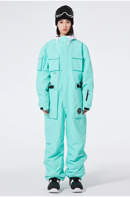 Men and Women Snow Wear, Snowboarding Suit, Snow Ski Jumpsuit, Ski Suit Overalls, Snow Outfit, Ski Suit Adult, Colorful SnowSuit