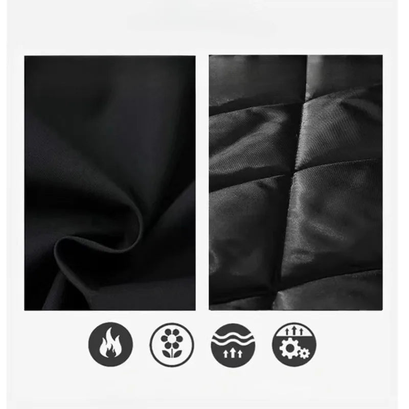 For Men's Autumn and Winter Vacation Two Mid-length Hooded Coats Overcoats Can Help You Overcome The Cool Mature Style Outerwear