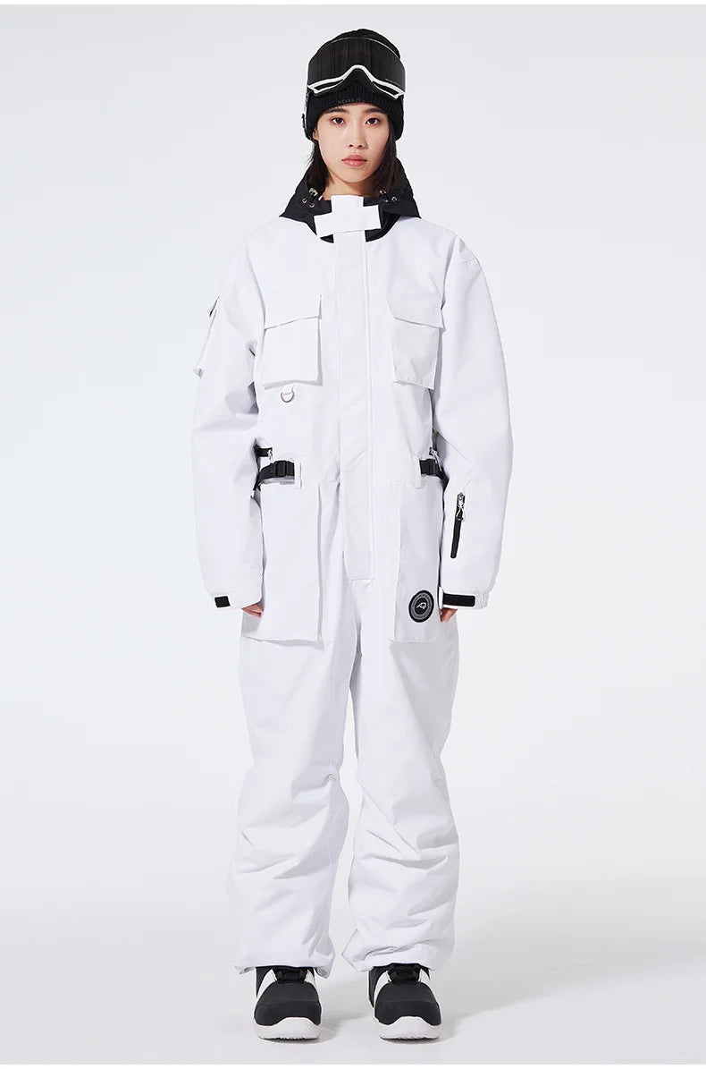 Men and Women Snow Wear, Snowboarding Suit, Snow Ski Jumpsuit, Ski Suit Overalls, Snow Outfit, Ski Suit Adult, Colorful SnowSuit