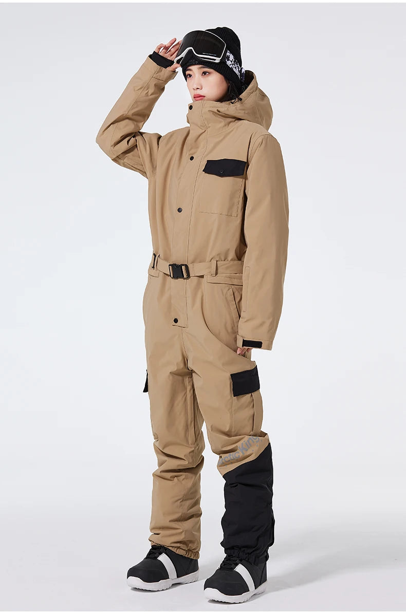 Men and Women Snow Wear, Snowboarding Suit, Snow Ski Jumpsuit, Ski Suit Overalls, Snow Outfit, Adult SnowSuite, Ski Snow Suit