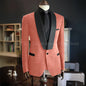 Men Suits High Quality Black Velvet 3 Piece Jacket Pants Vest Elegant Blazer Luxury Outfits Wedding Evening Party Costume Homme